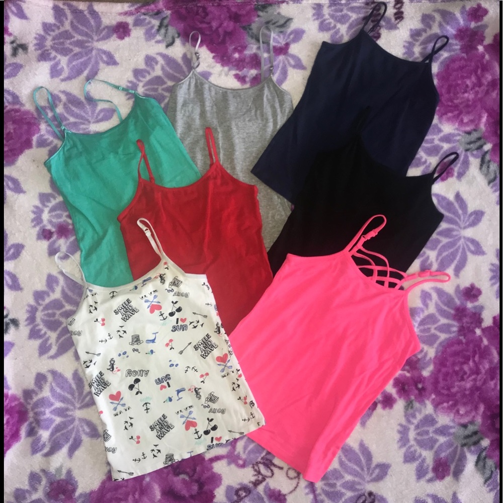 🎀 Spaghetti Strap Top Lot 🎀